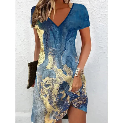 Beige glitter cocktail dress, Bianca