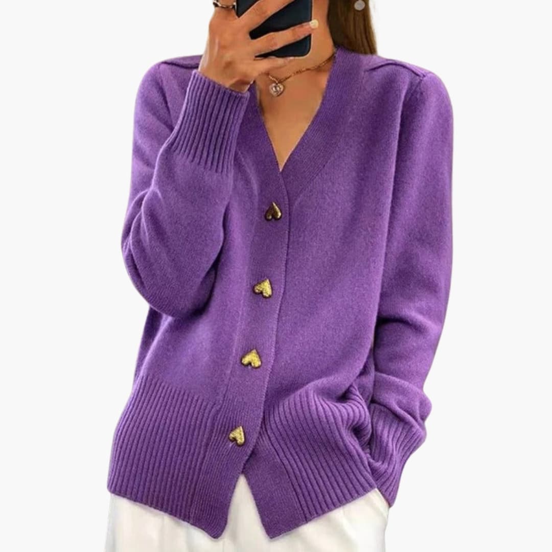 Women's Cozy Long Sleeve Cardigan Sweater