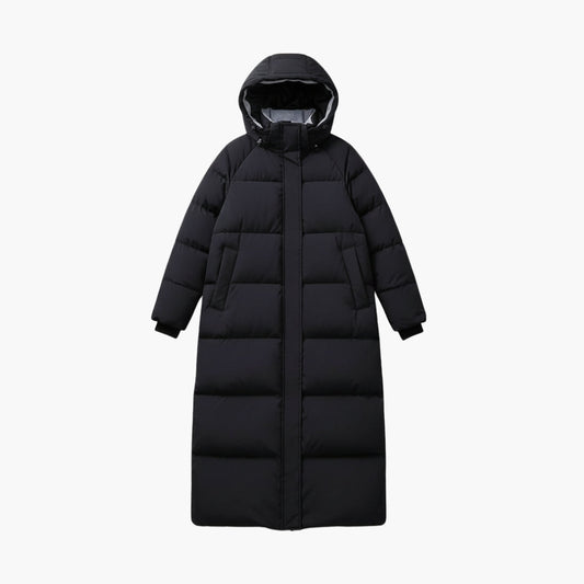 Warm Women's Parka Down Jacket with Hood - Olytrend