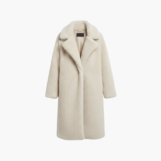 Women's Oversized Faux Fur Parka Coat - Olytrend