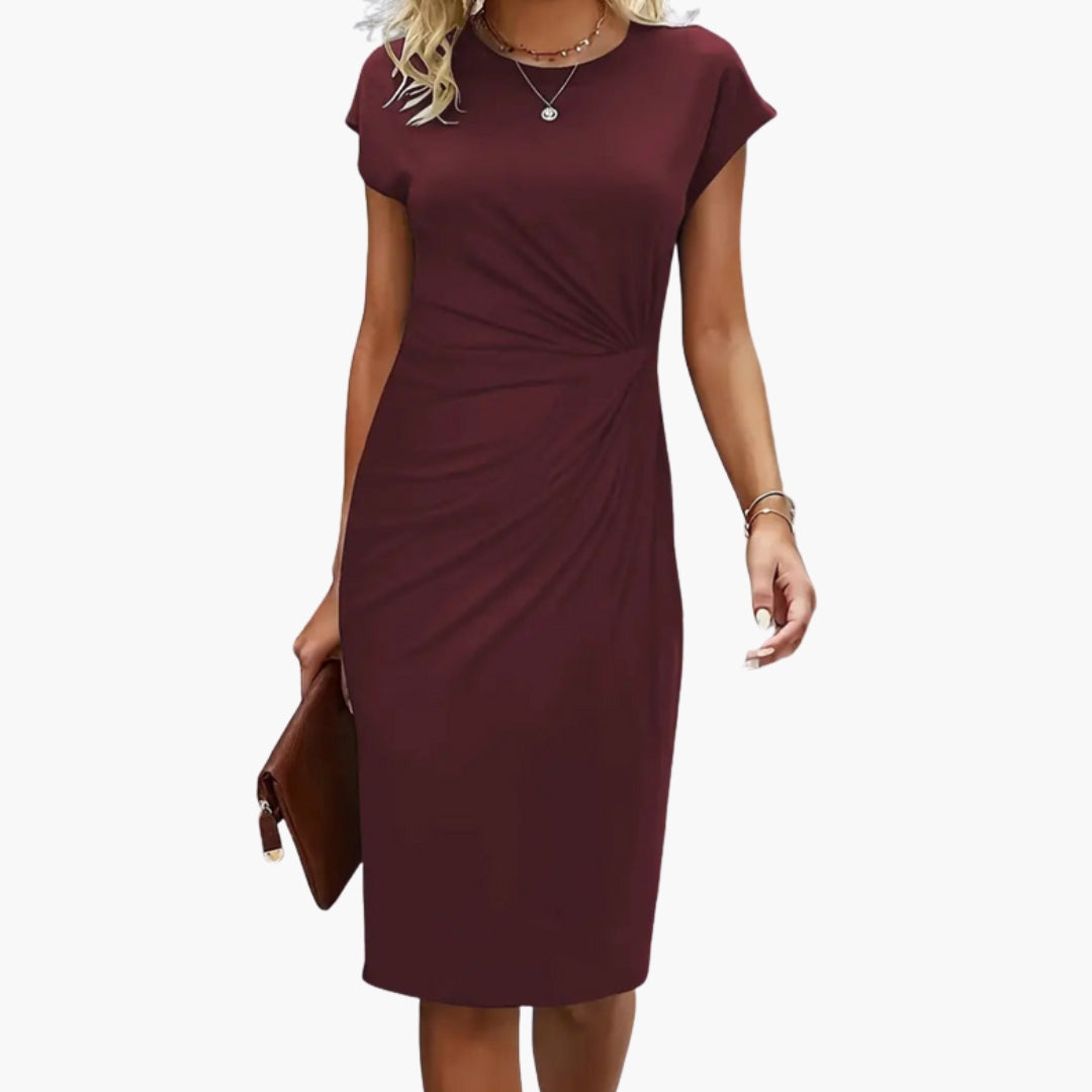 Casual Fit Knee Length Dress for Women