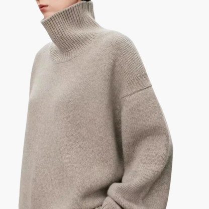 Women's Cozy Crew Neck Sweater – Soft Loose Fit