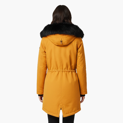 Waterproof Hooded Women's Winter Coat with Pockets