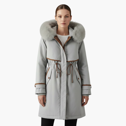 Waterproof Women's Hooded Winter Parka Coat