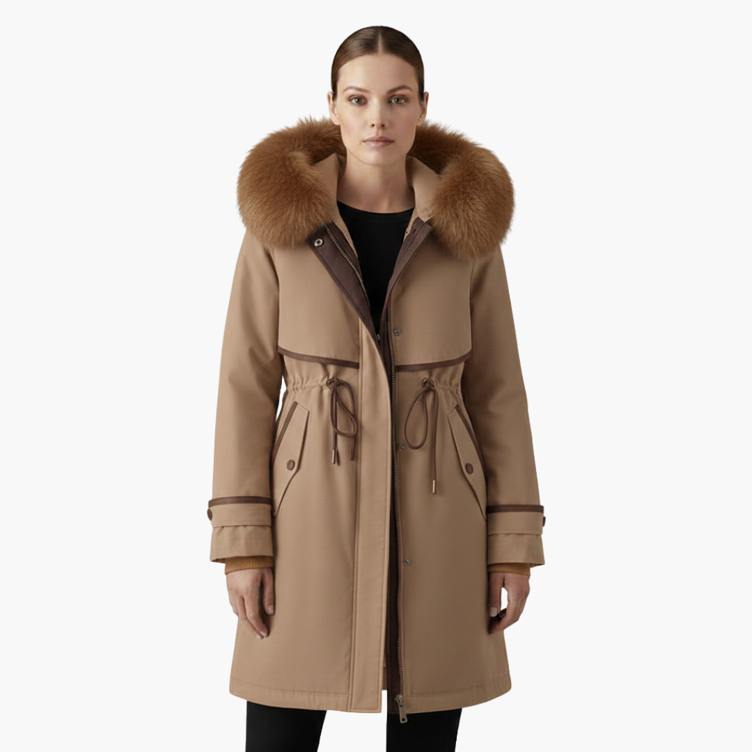 Waterproof Women's Hooded Winter Parka Coat
