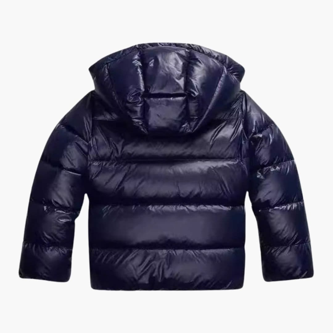 Warm Women's Padded Parka with Hood and Pockets