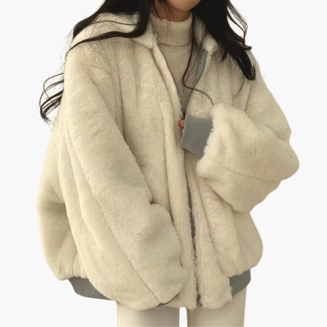 Versatile Double Sided Zip Up Hooded Jacket