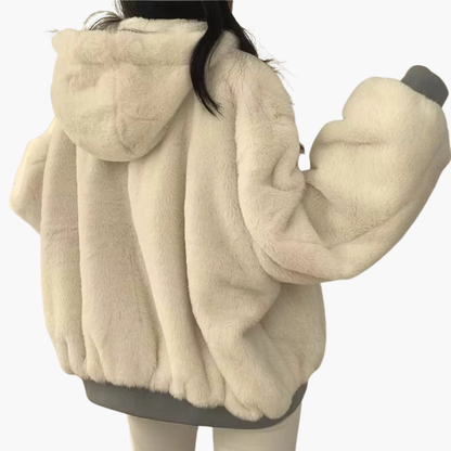 Versatile Double Sided Zip Up Hooded Jacket