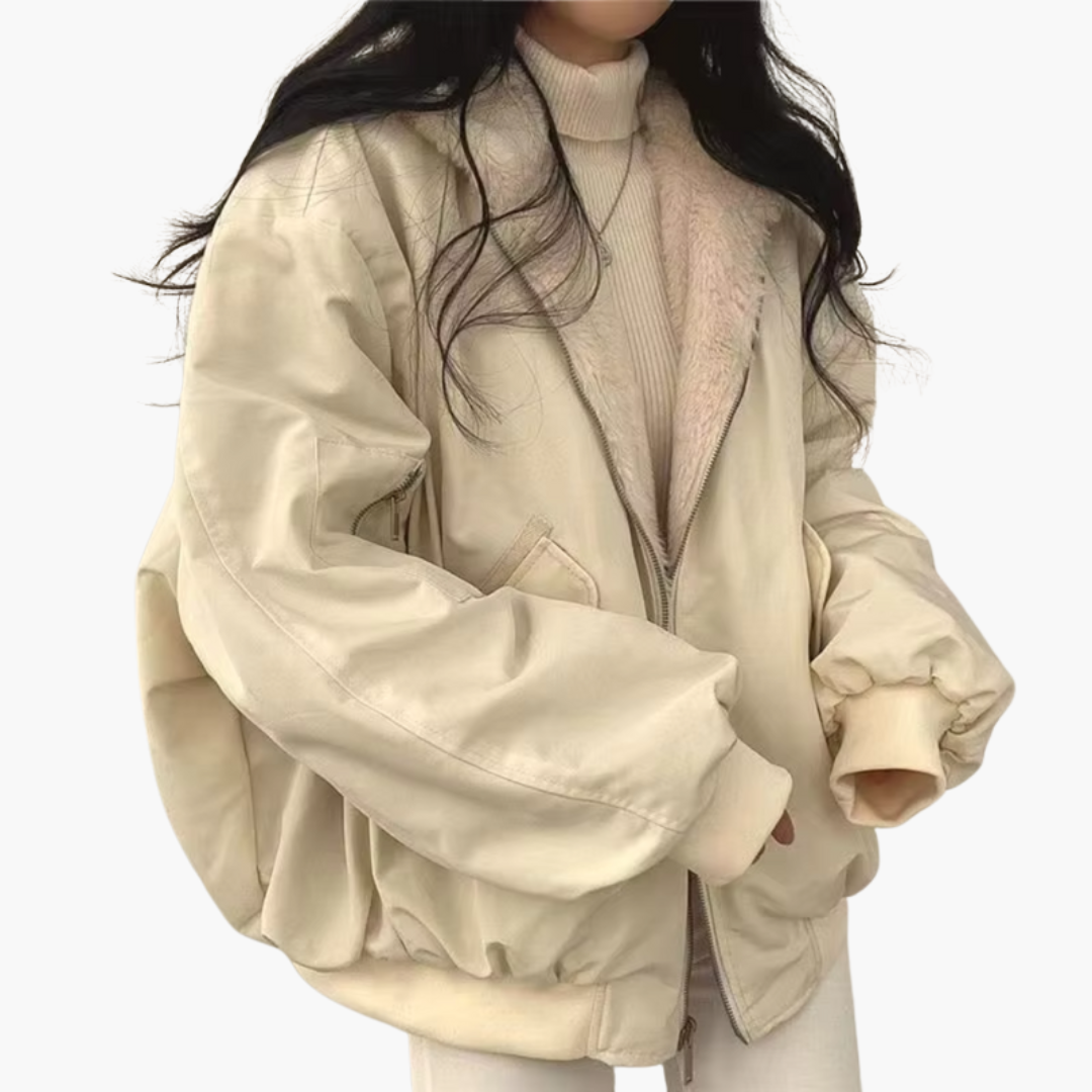 Versatile Double Sided Zip Up Hooded Jacket