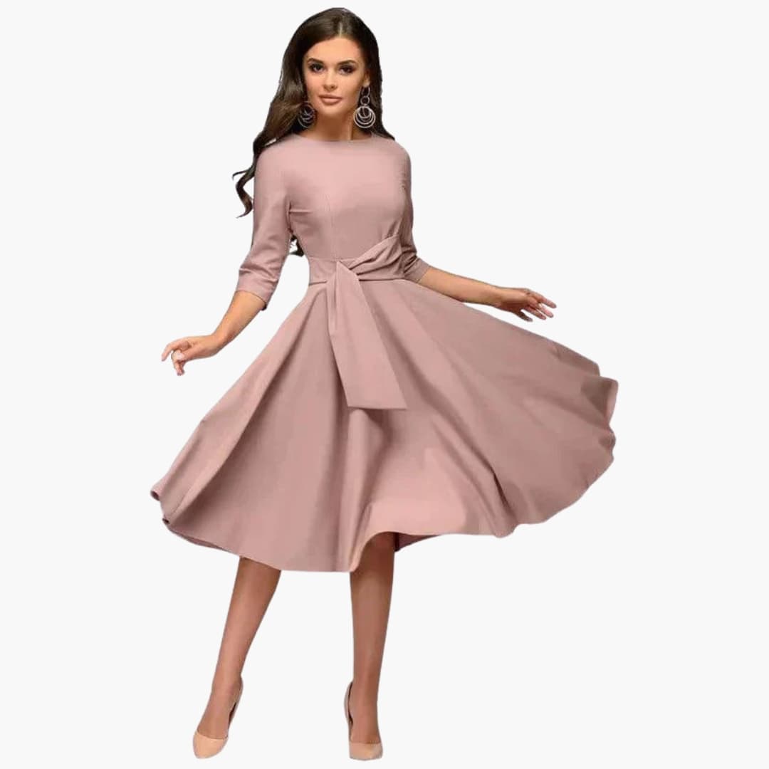 Casual Summer Midi Dress for Women - Olytrend