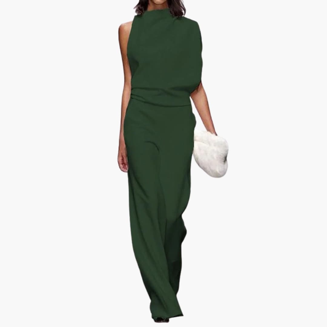 Women's Strapless Flowy Jumpsuit Romper