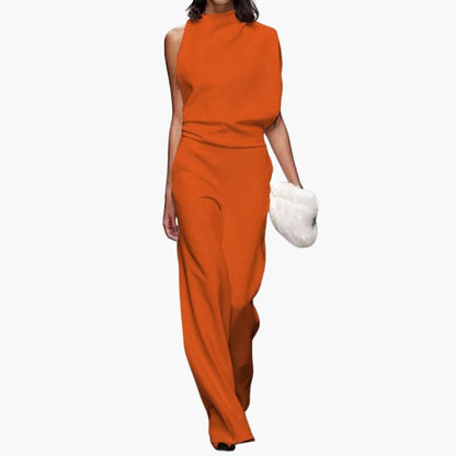 Women's Strapless Flowy Jumpsuit Romper