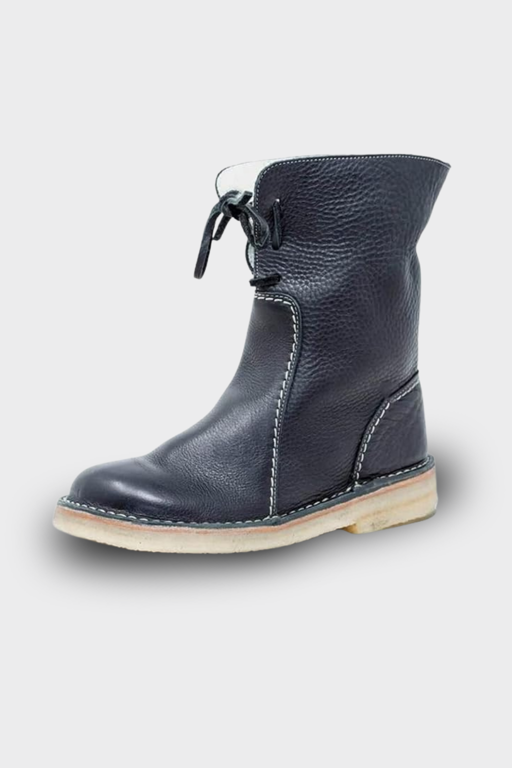 Women’s Waterproof Leather Winter Boots