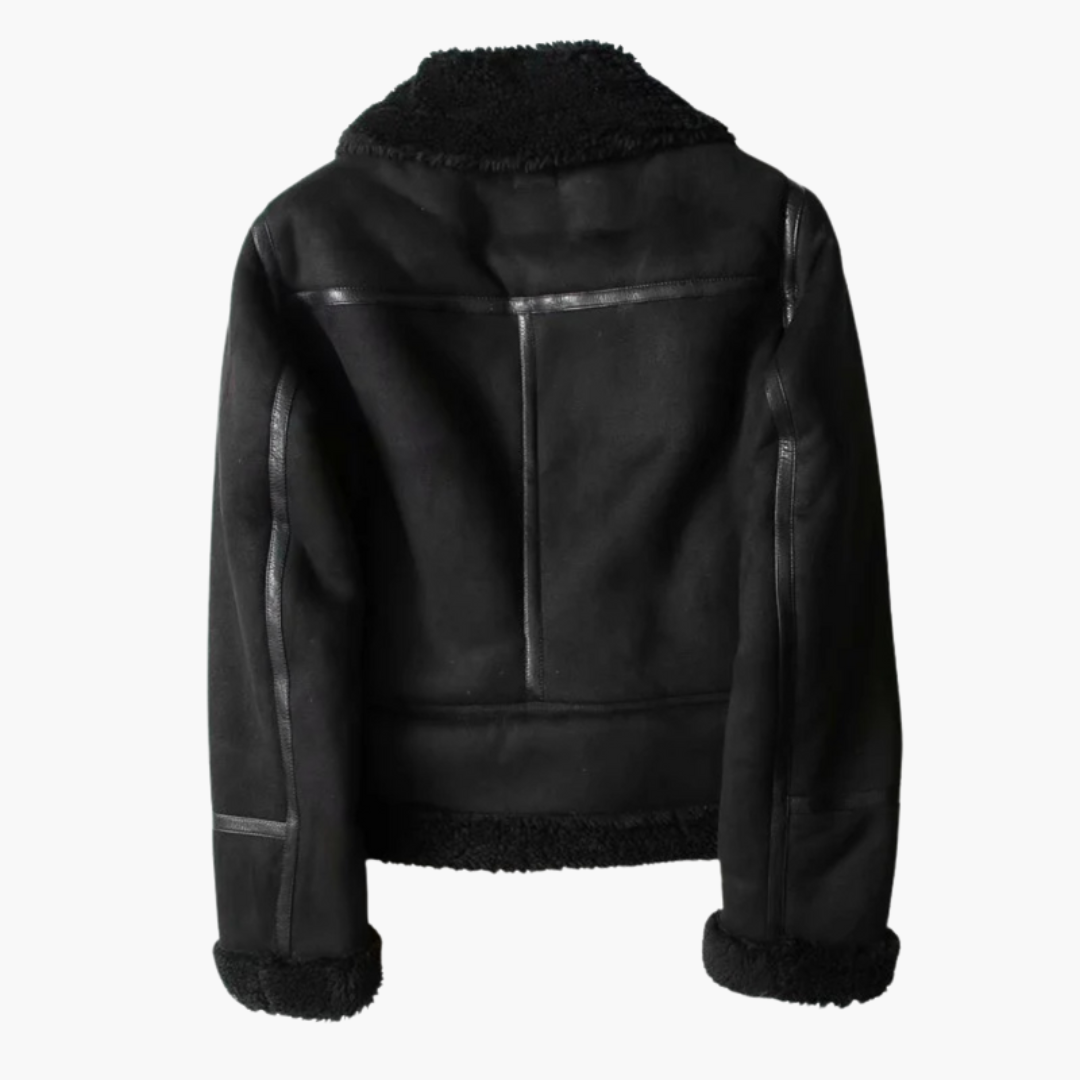 Warm Women's Fleece Lined Zip Up Jacket