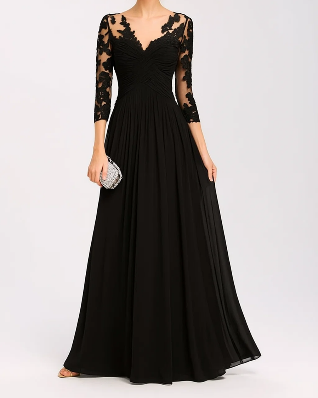 Women's Flowing Maxi Dress With Relaxed Silhouette