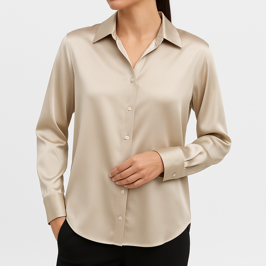 Women's Elegant Fluid-Fit Blouse