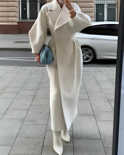 Women's Elegant Full-Length Coat