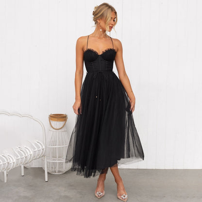 Women's Elegant Midi Summer Dress