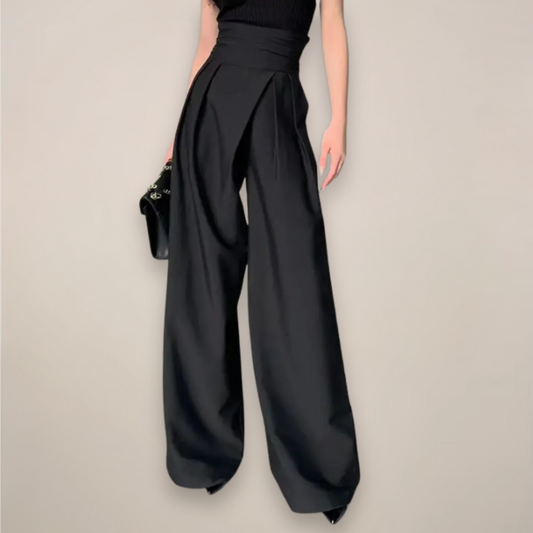 Women’s Work Trousers | High-Waisted Wide Leg