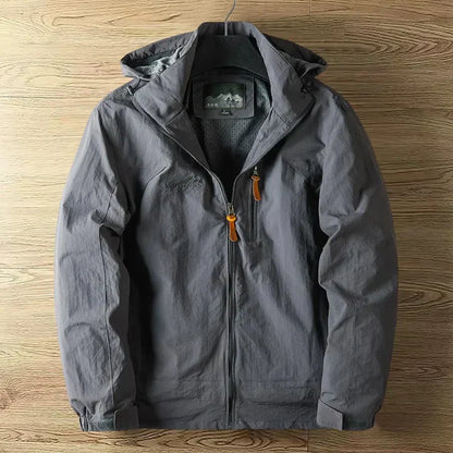 Waterproof and Breathable Men's Outdoor Jacket
