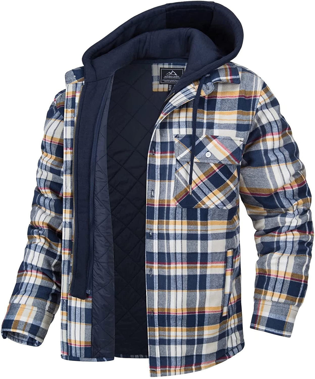 Warm Water-Resistant Hoodie Coat