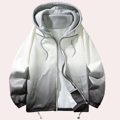 Stylish hooded jacket by Liko, designed for the contemporary man