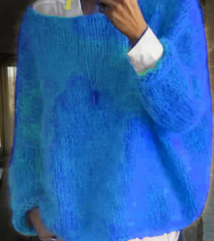 Women's Oversized Knit Sweater: Soft & Cozy