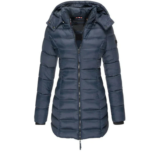 Zara hooded down jacket
