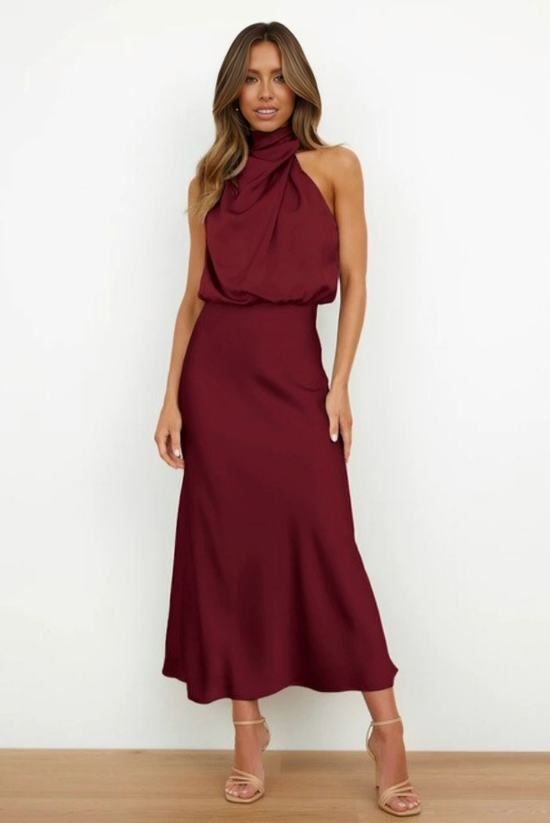 Beautiful Strapless Formal Gown