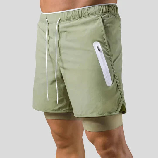 Men's Athletic 2-in-1 Performance Pants