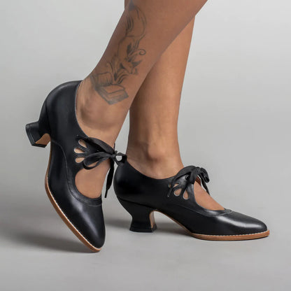 Women’s Vintage Lace-Up Shoes | Heeled