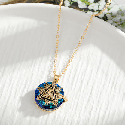 Angel wing pendant necklace for women – Spiritual protection and elegant accessory