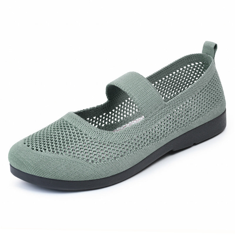 Alison – Breathable Women's Shoes with Woven Design