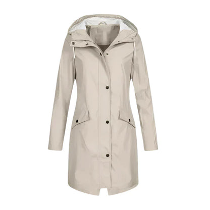 Women's Waterproof Raincoat | With Hood