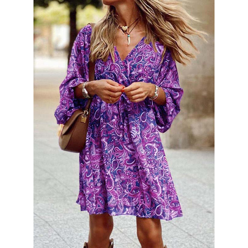 Bohemian summer dress for women