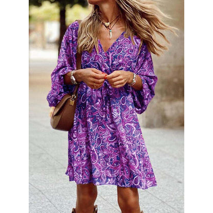 Bohemian summer dress for women