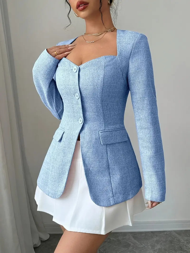 Adélie | Buttoned Jacket for Women — Chic Style & Structured Silhouette