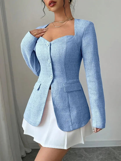 Adélie | Buttoned Jacket for Women — Chic Style & Structured Silhouette