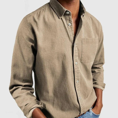 Casual Blue Jeans Shirt for Men