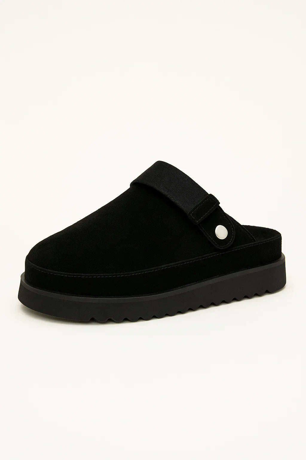 Women's Velvet Slippers Casual Thick Sole Back Strap