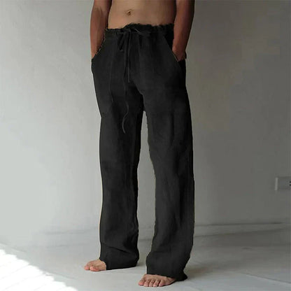 Arthur - Loose linen pants for men