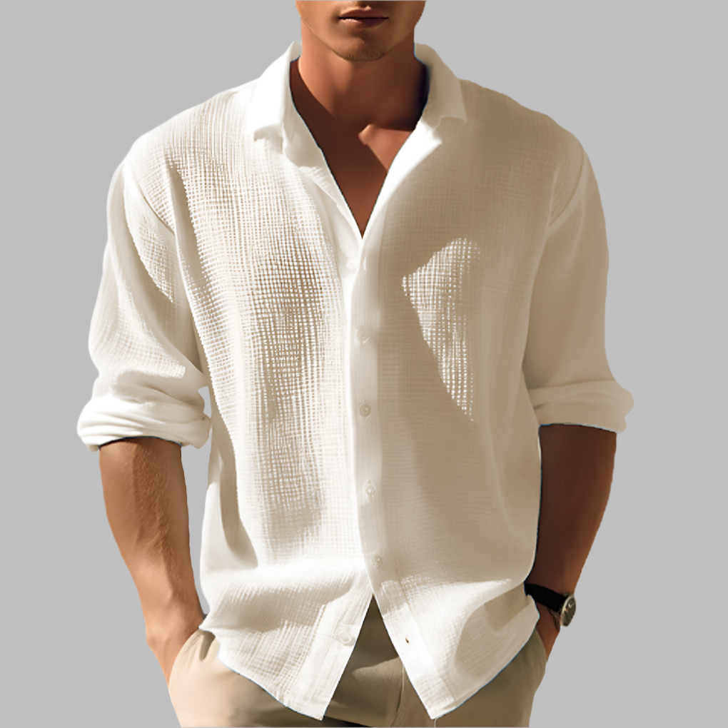 Breathable Classic Fit Cotton Dress Shirt