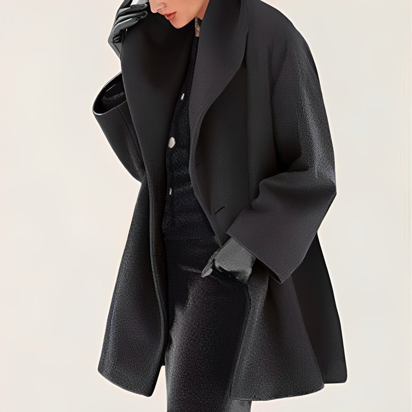 Urban winter wool jacket