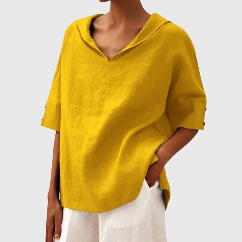 Casual Khaki Women's Blouse