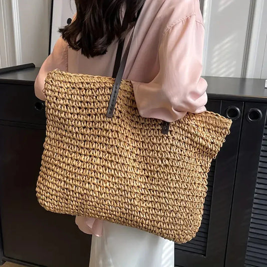 Chic Fabric Shopping Tote Bag - Olytrend