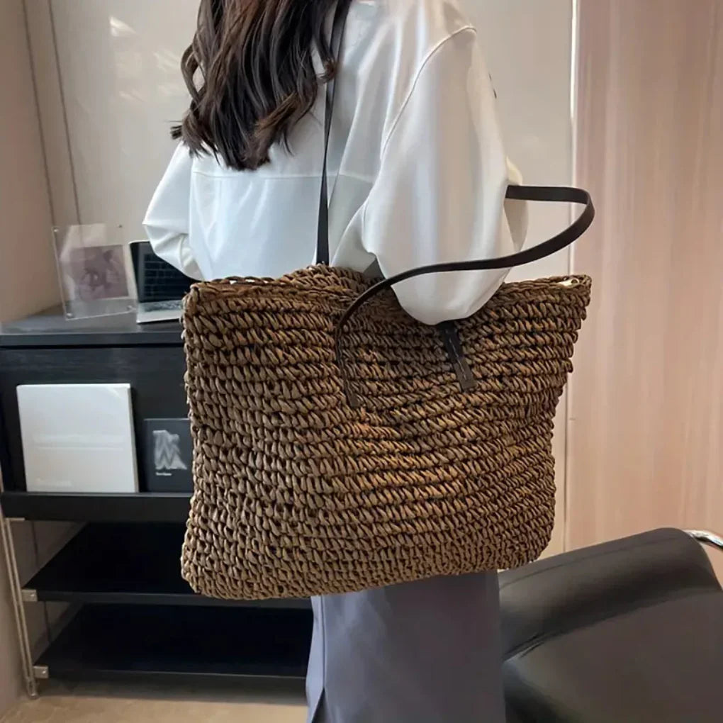 Chic Fabric Shopping Tote Bag
