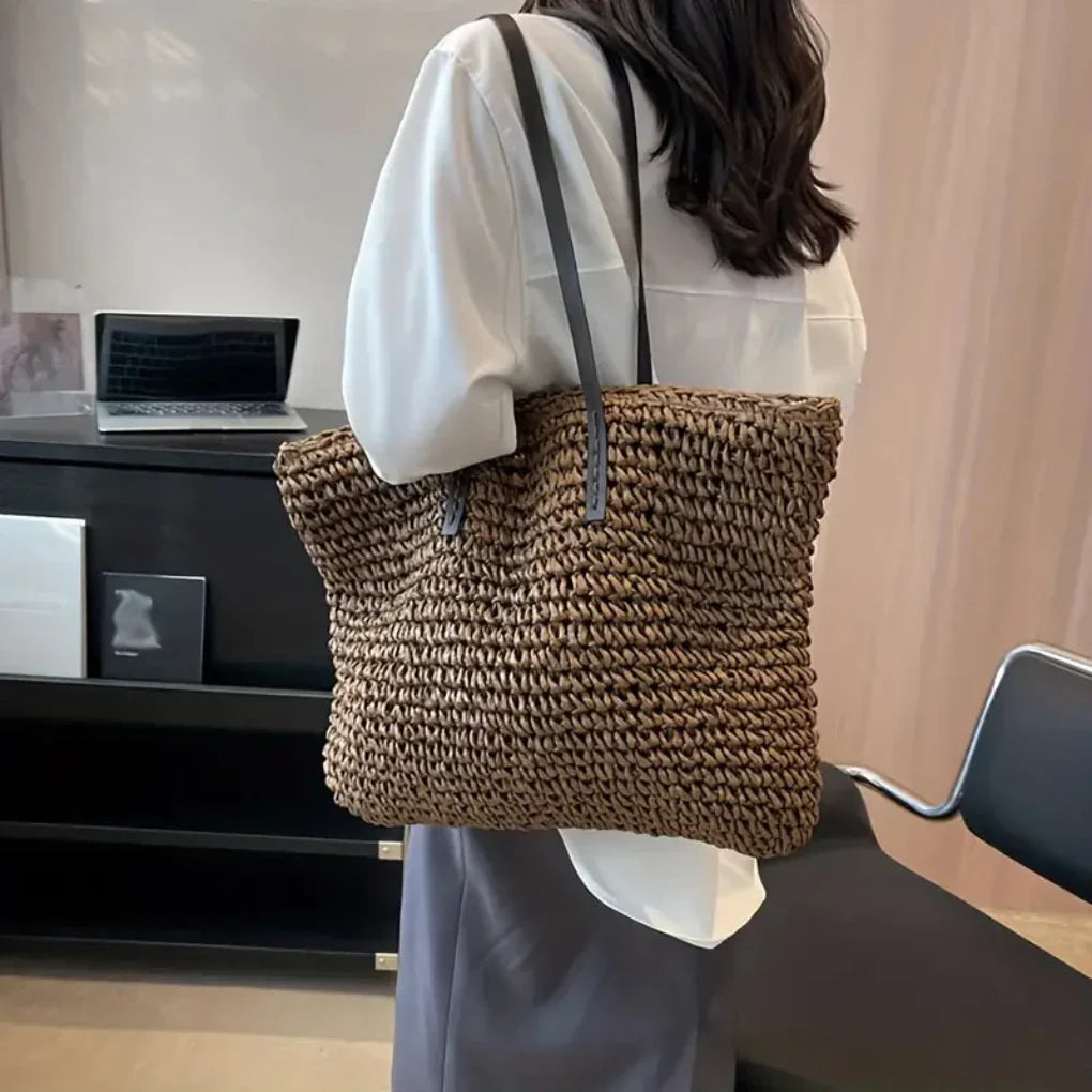 Chic Fabric Shopping Tote Bag
