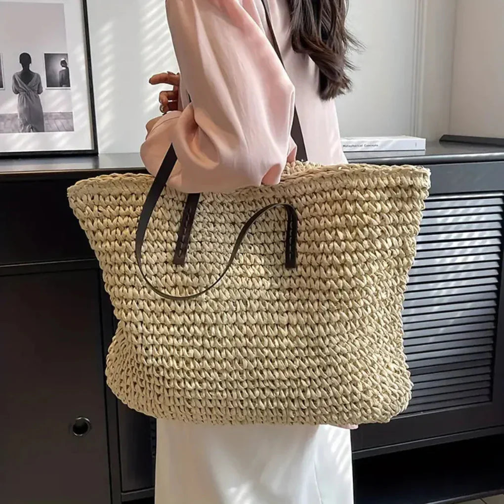 Chic Fabric Shopping Tote Bag