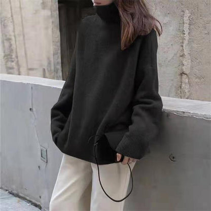 Casual turtleneck sweater