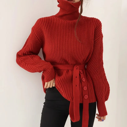 Women's Classic Crew Neck Sweater - Olytrend